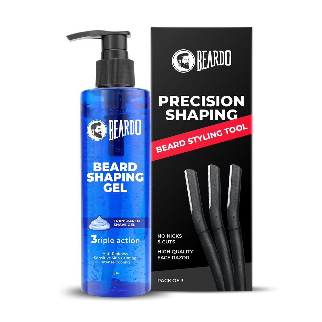 Beardo Beard Shaping Kit – grooming combo set for men