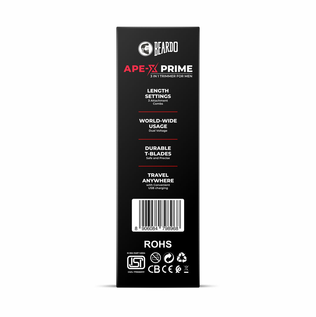 Ape-X Prime 3-in-1 Trimmer For Men