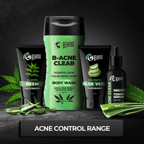 Acne Control Range - Clear Skin Solutions for Men