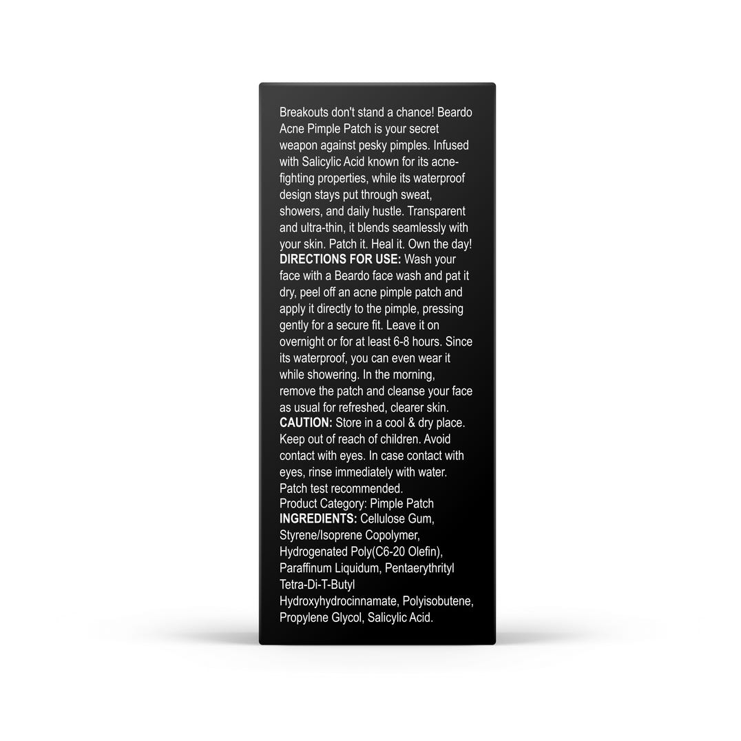 Beardo Doctor Acne Pimple Patch – grooming results and lifestyle