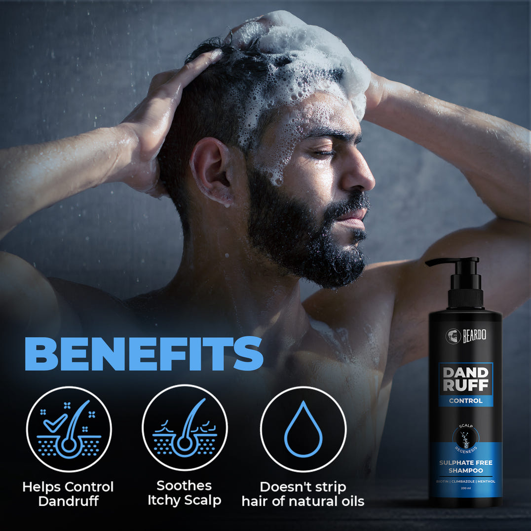 Beardo Dandruff Control Sulphate Free Shampoo – grooming results and lifestyle