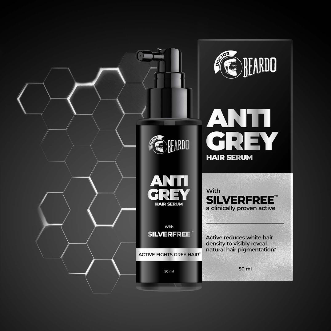 Beardo Anti Grey Hair Serum – hair serum for men