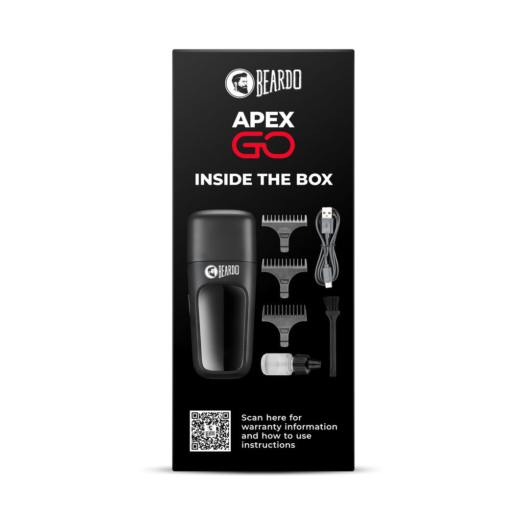 Beardo ApeX Go Pocket Trimmer – grooming results and lifestyle