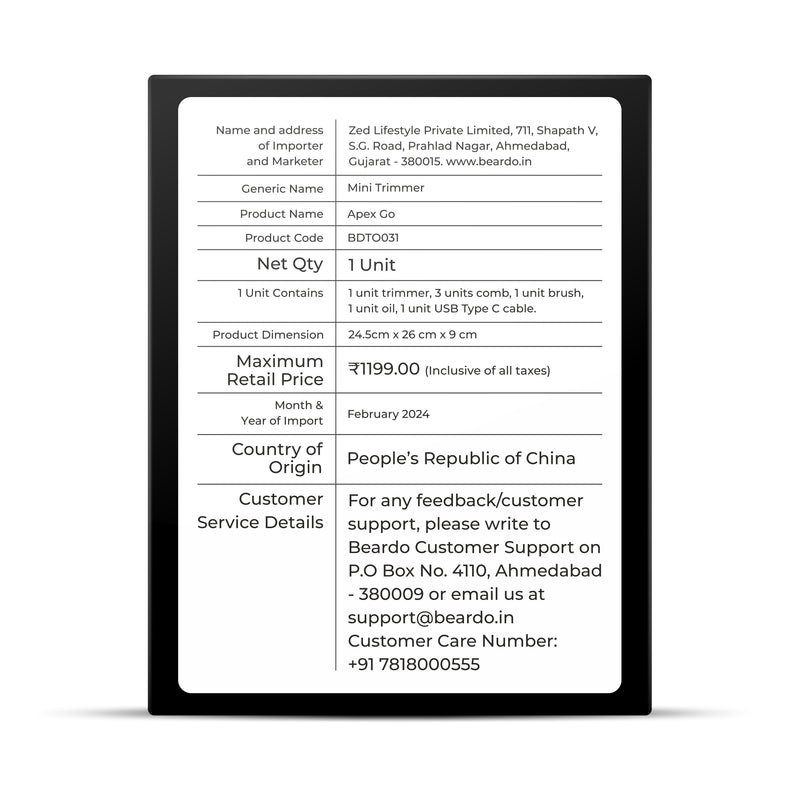 ApeX Go Pocket Trimmer