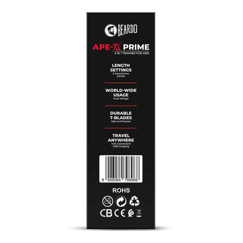 Ape-X Prime 3-in-1 Trimmer For Men