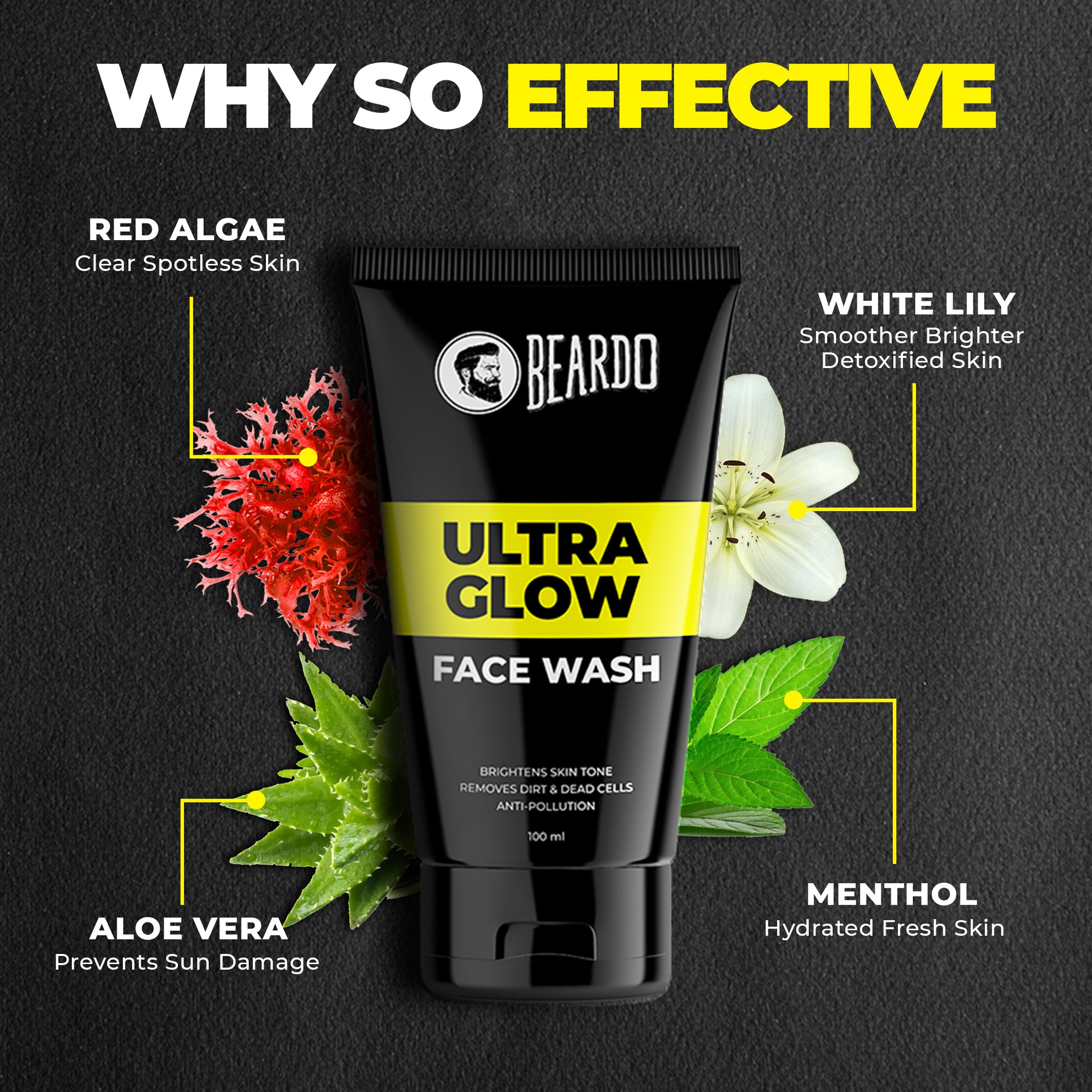 Beardo Ultraglow Facewash for Men