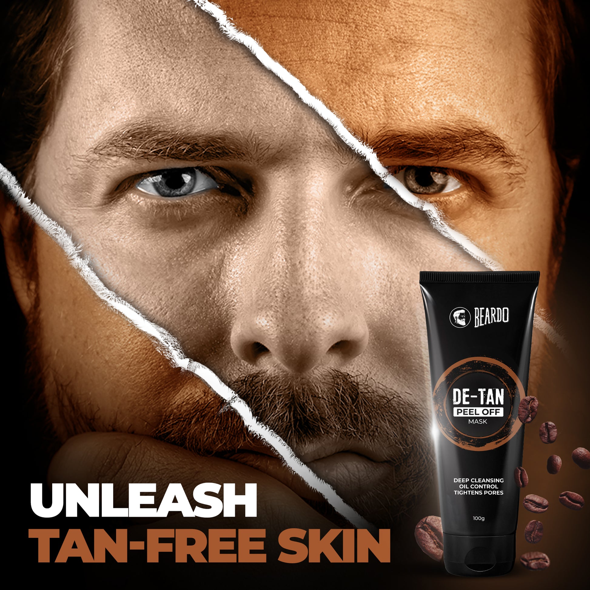 Beardo De-Tan Peel Off Mask