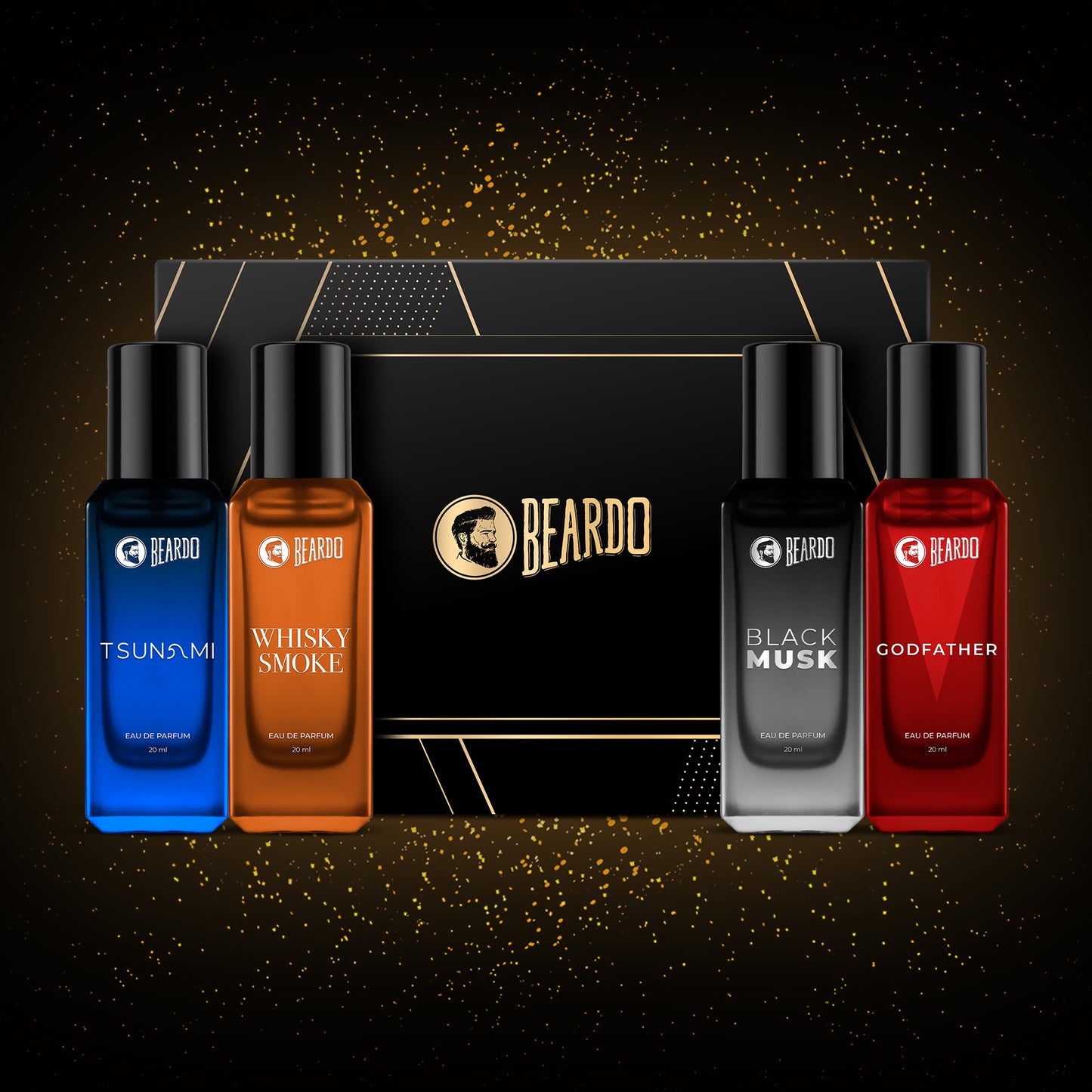 Beardo Bestseller Perfumes Giftset (4X20ml)