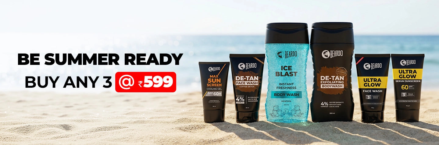 Beardo Summer Ready Sale Buy 2 Get 2 Free grooming products for men 2026