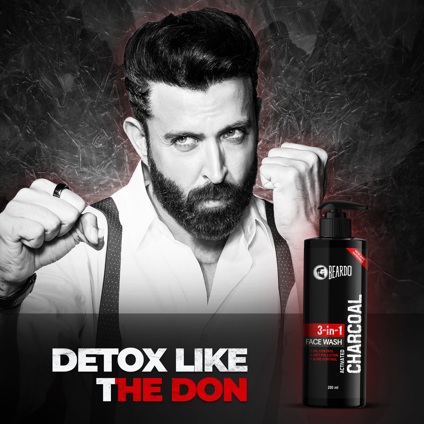Beardo Activated Charcoal Facewash