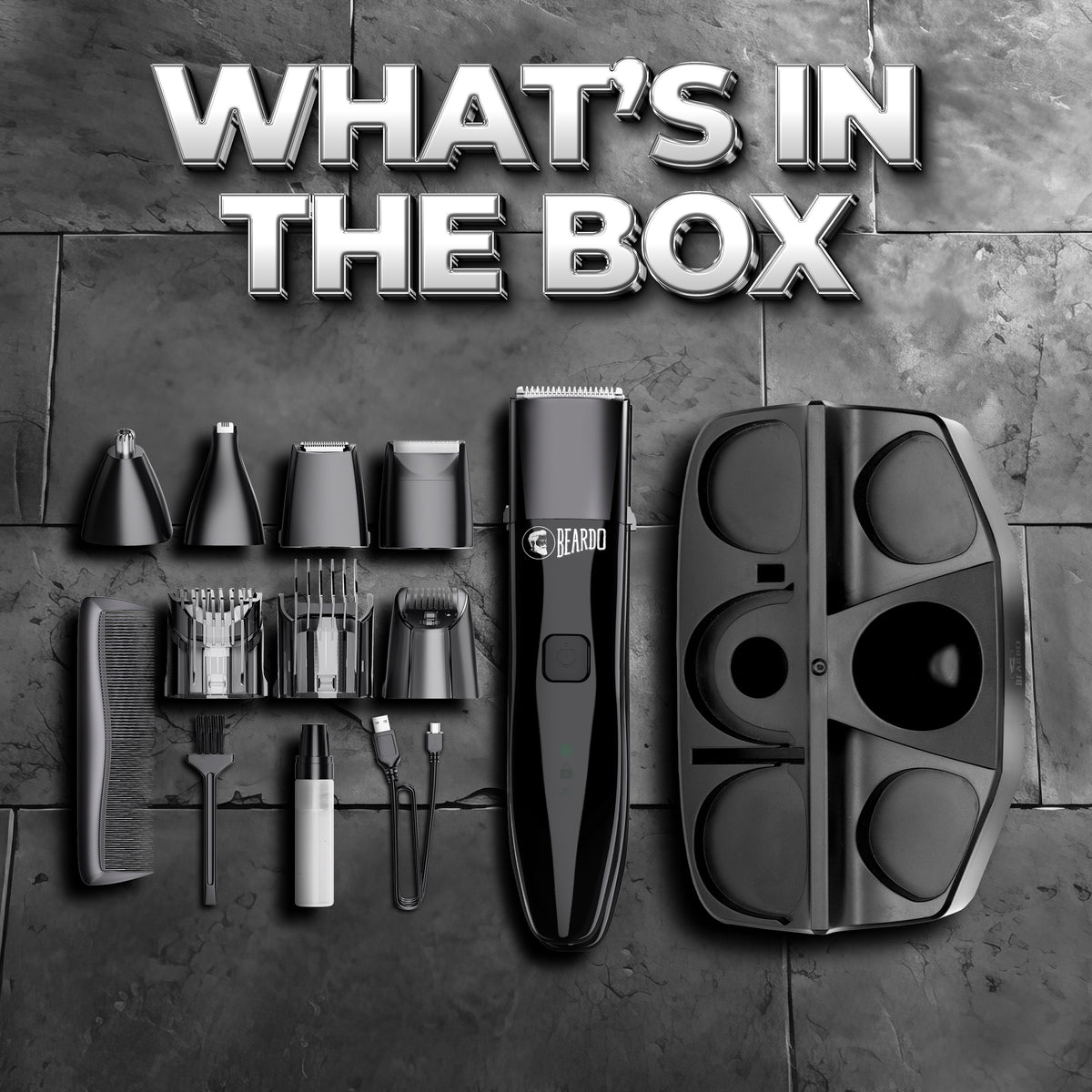 Beardo Chrome Beast Grooming Kit – Beardo India