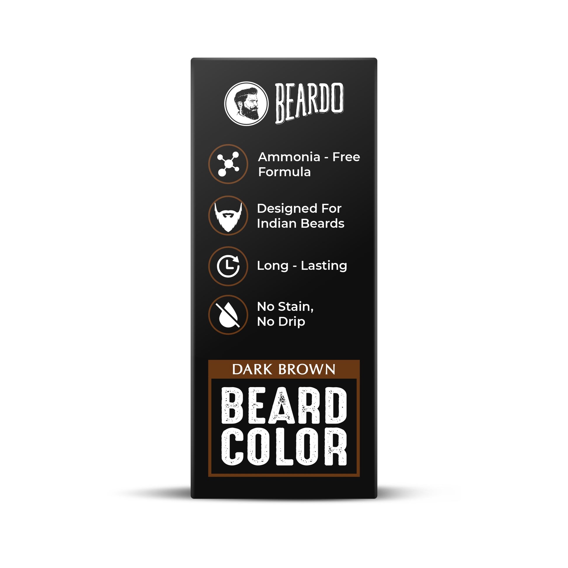 Beardo Beard Color Dark Brown