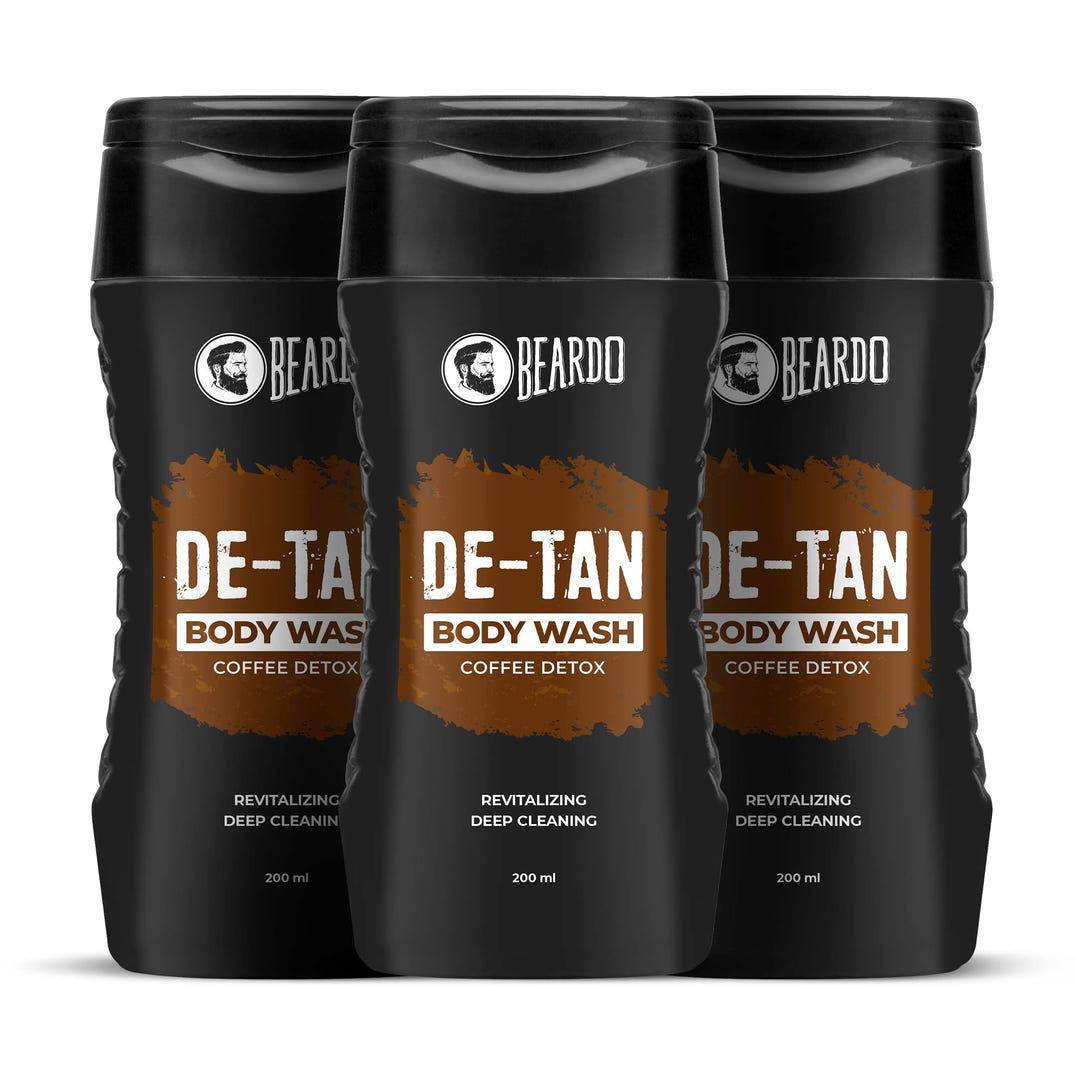 Beardo De-Tan Bodywash for Men (pack of 3) – key ingredients and benefits