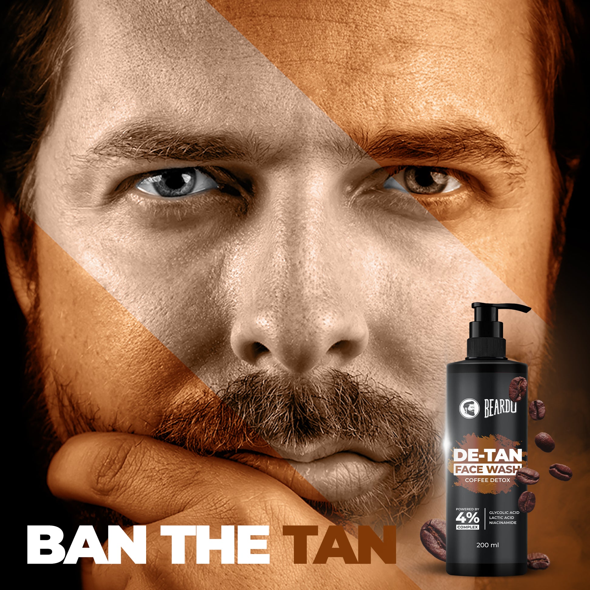 Beardo De-Tan Facewash for Men