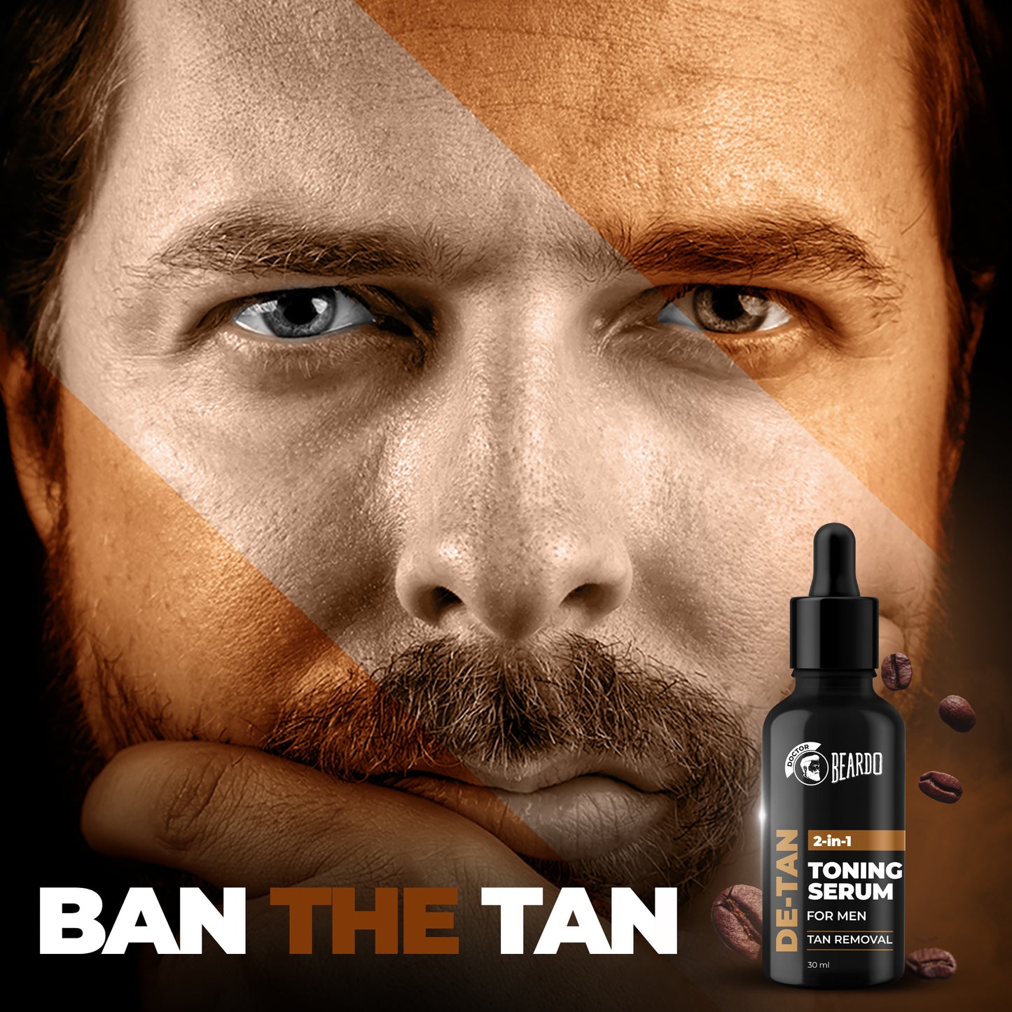 Beardo De-Tan 2 in 1 Toning Serum