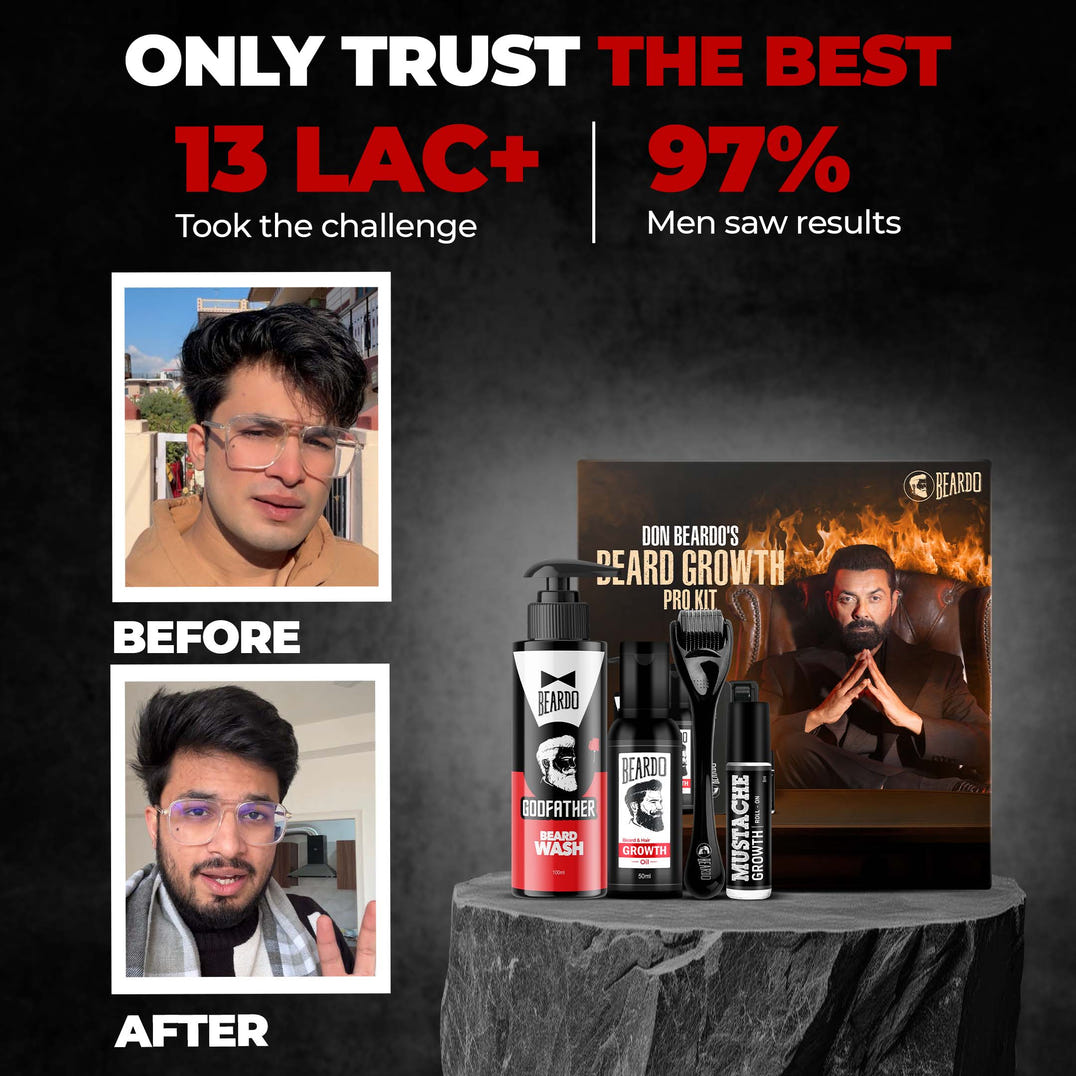 Beardo Don Beardo's Beard Growth Pro Kit – key ingredients and benefits