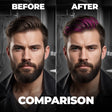 Beardo Dye Hard Temporary Hair Color Metallic Pink (25g) – how to use