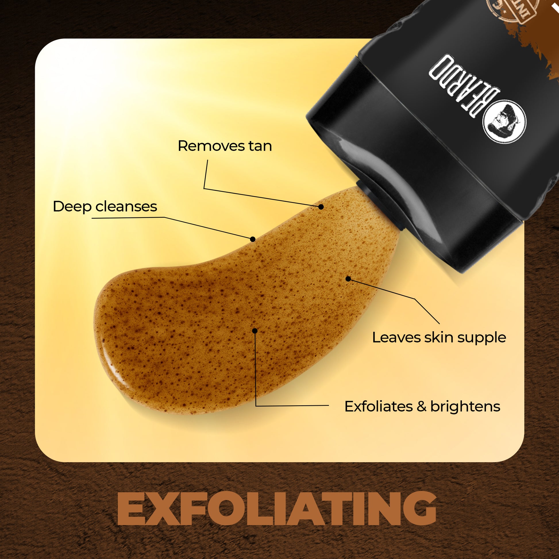 Beardo De-Tan Exfoliating Bodywash (200ml)