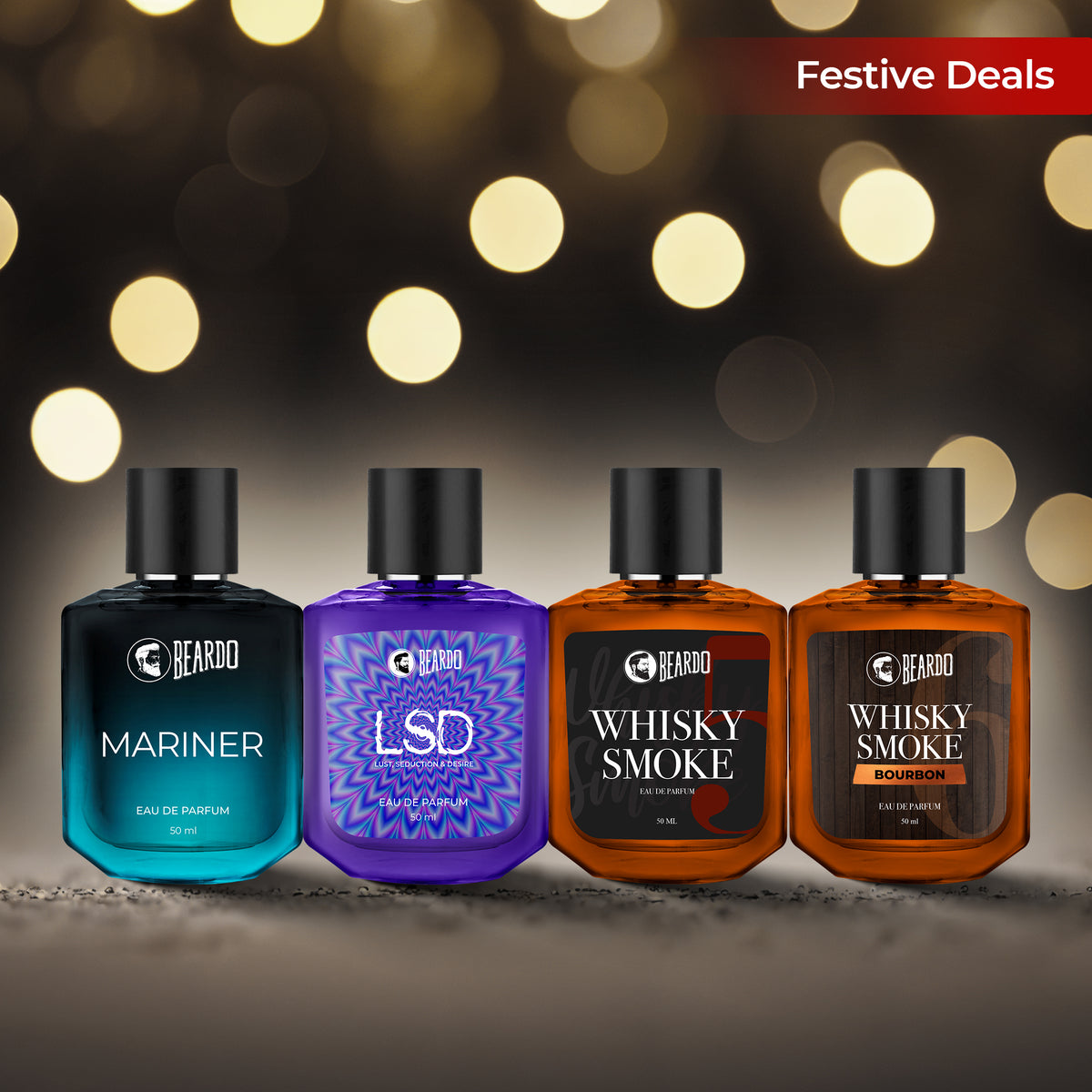 Best Day Perfumes Combo (50ml x 4) - Image 1