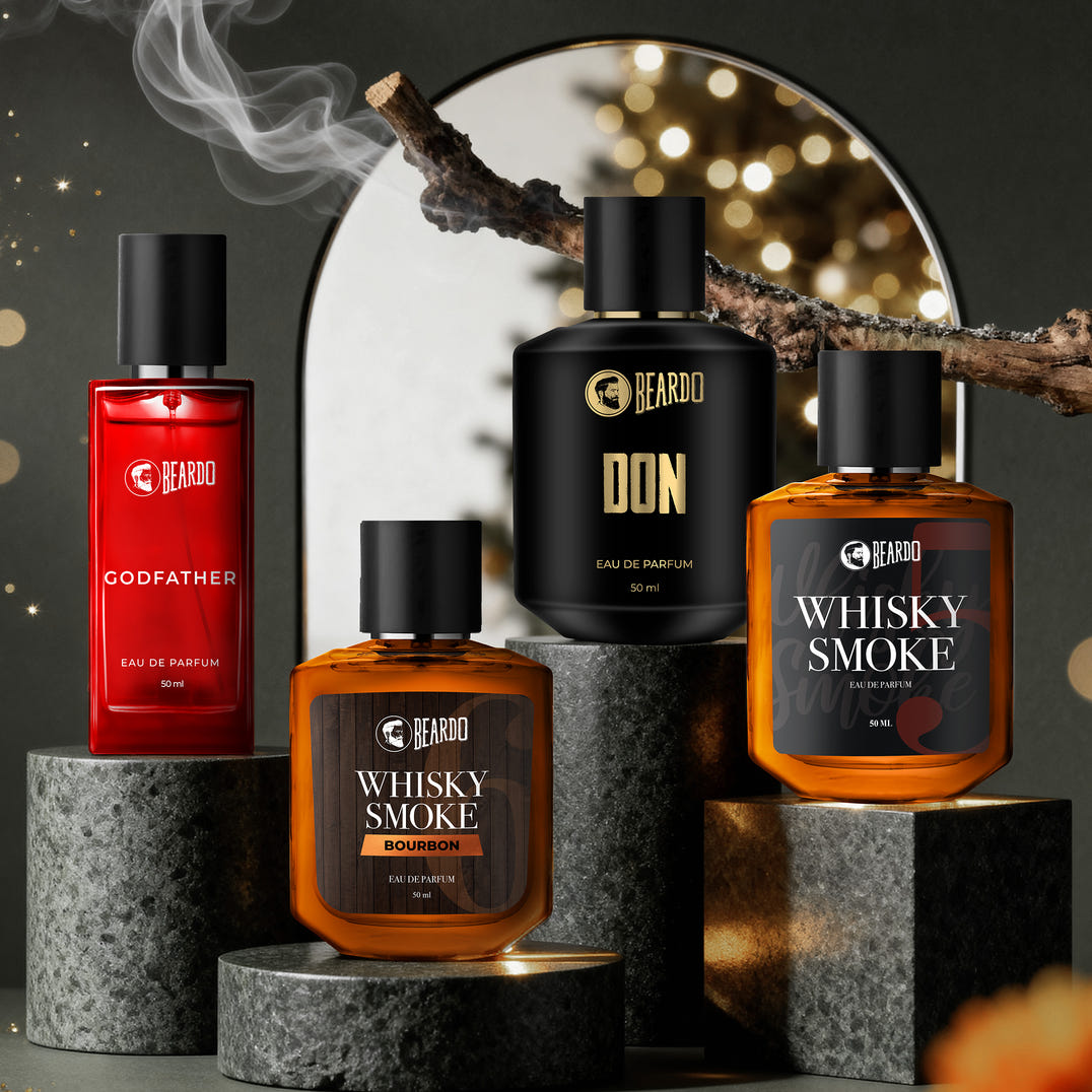 Beardo Best Day Perfumes Combo (50ml x 4) – long-lasting perfume EDP for men