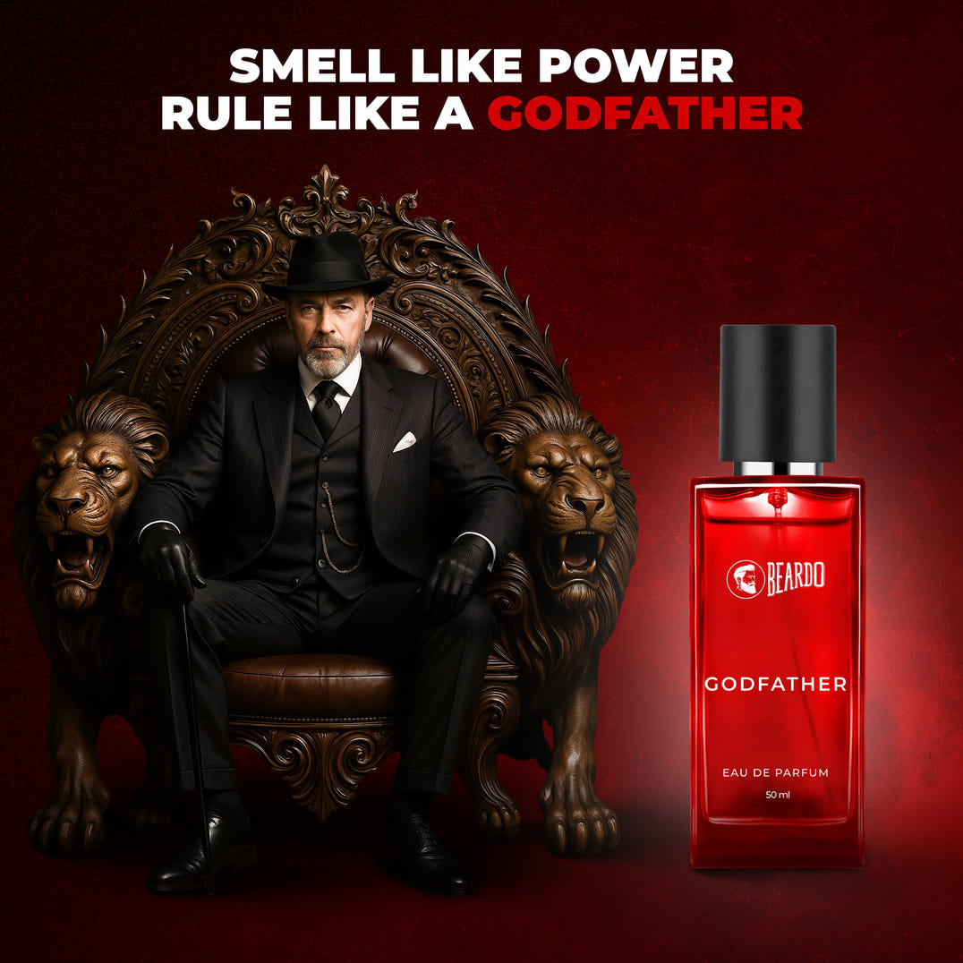 Beardo Godfather Perfume EDP (50ml) – grooming results and lifestyle