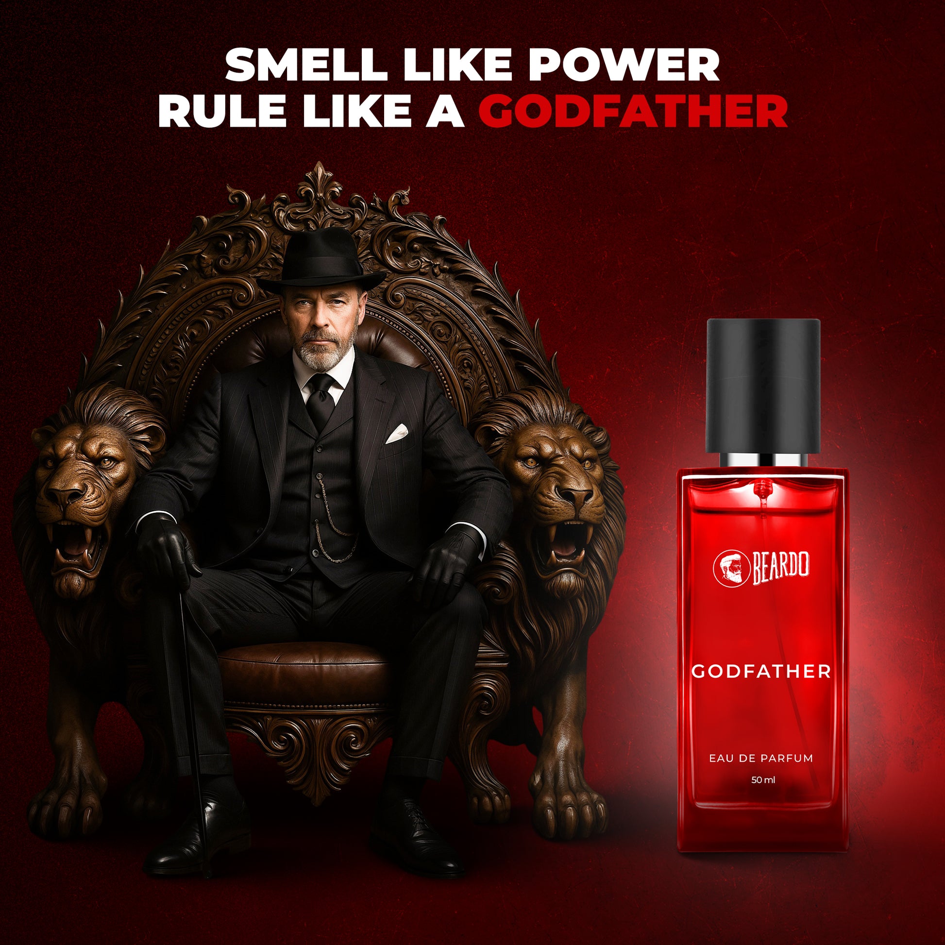 Beardo Godfather Perfume EDP (50ml)