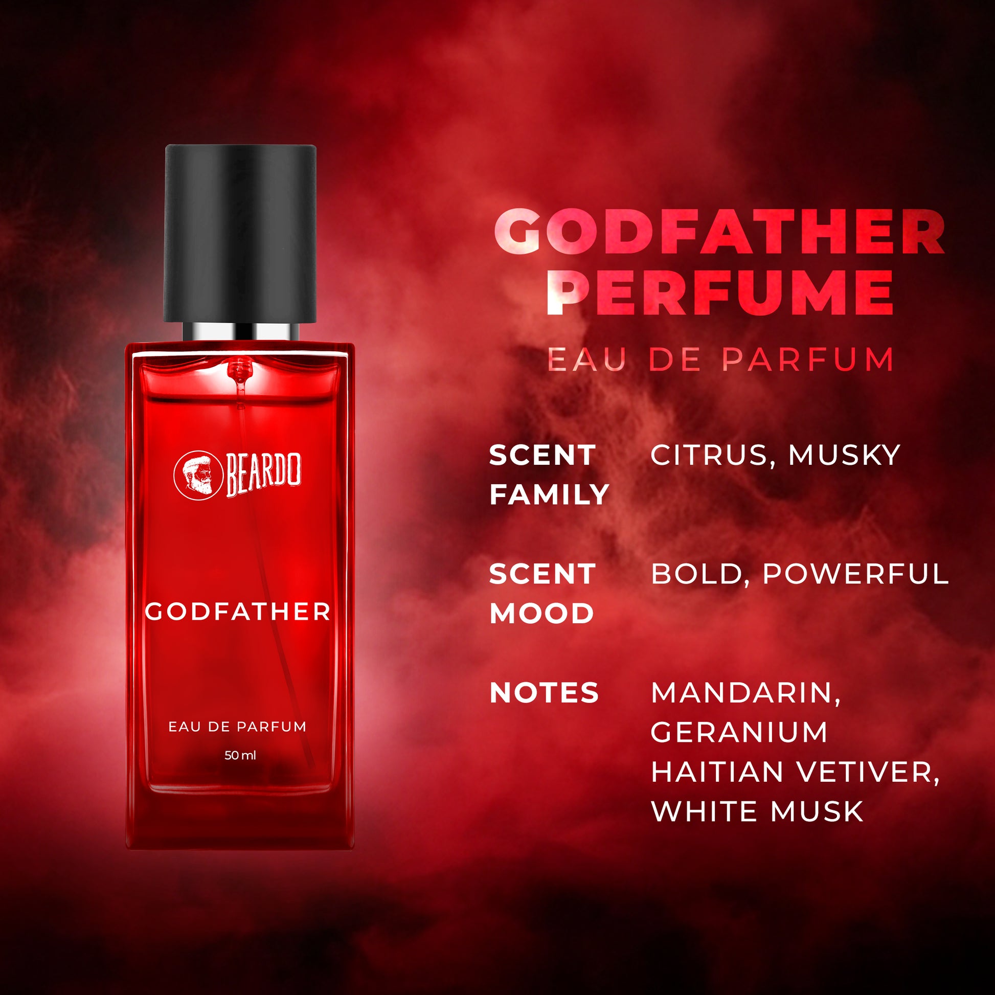 Beardo Godfather Perfume EDP (50ml)