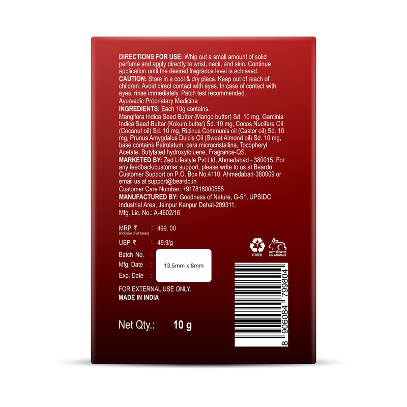 Godfather Solid Perfume (10g)