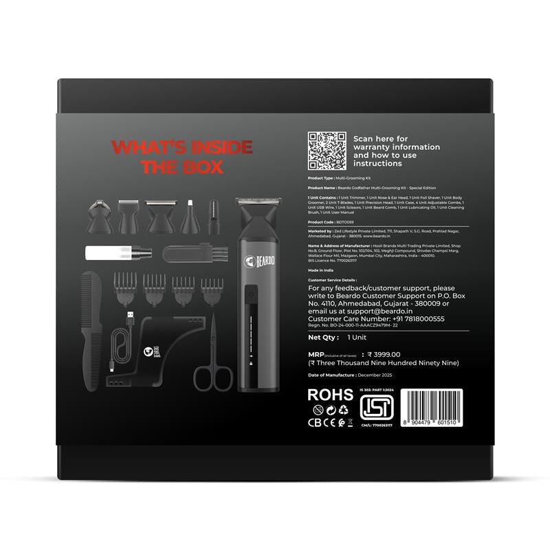Godfather Multi-grooming Kit Special Edition