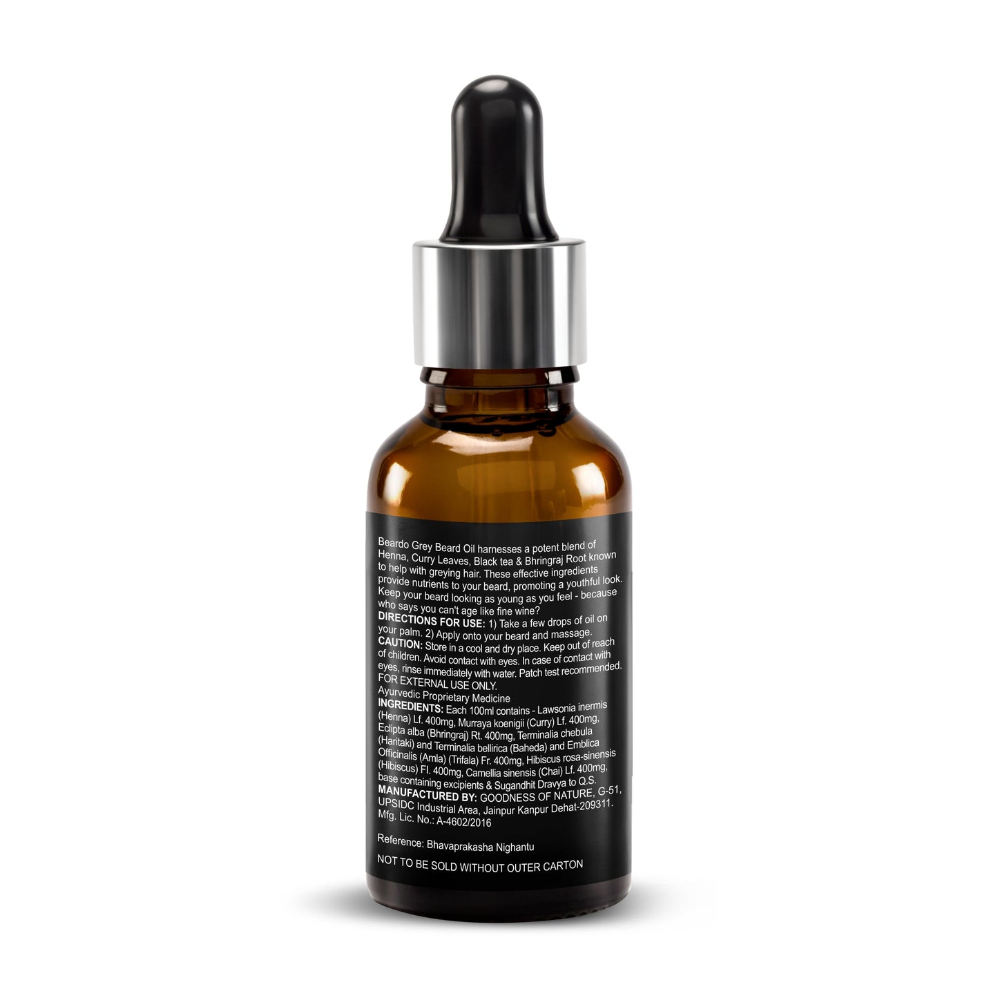 Beardo Grey Beard Oil (30ml)