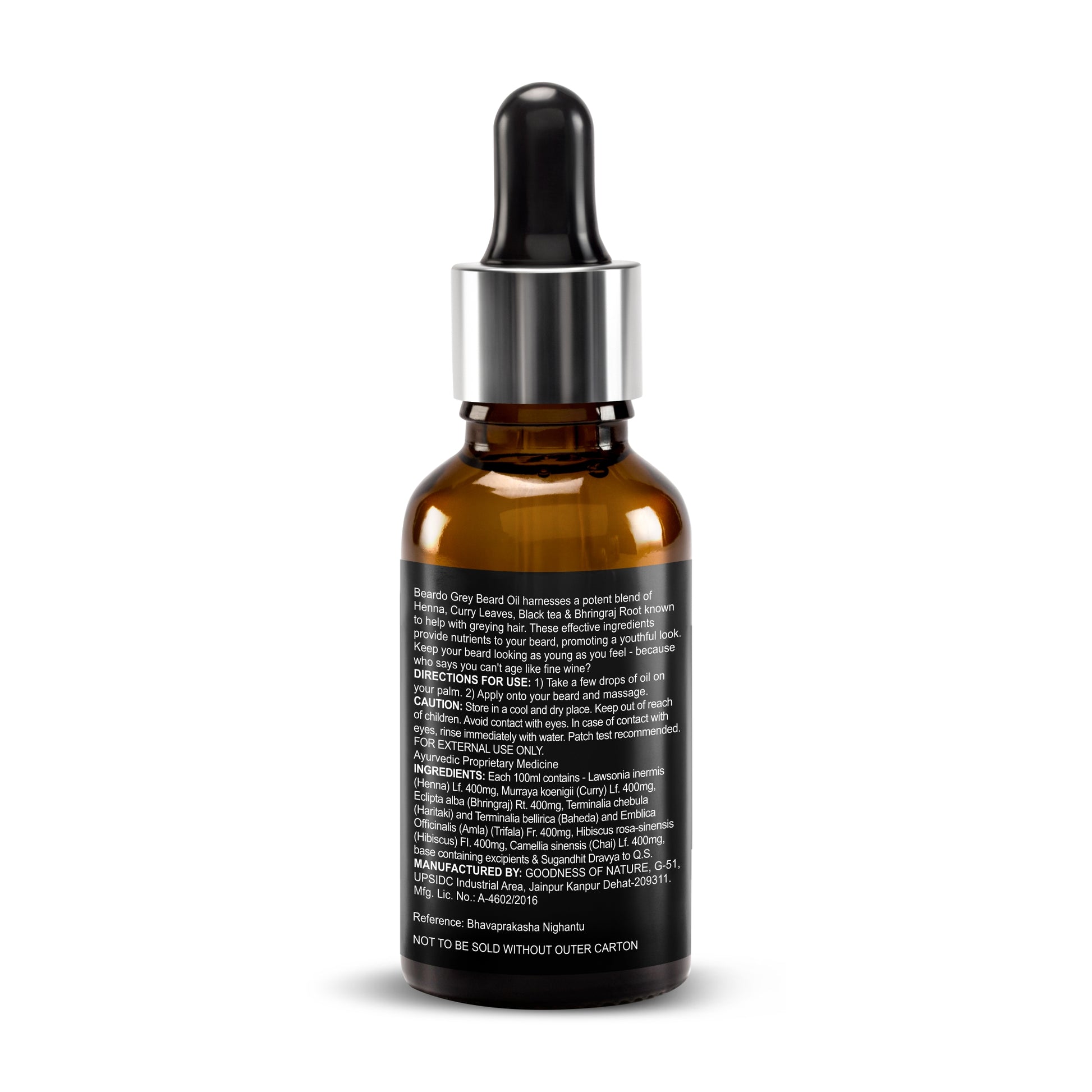 Beardo Grey Beard Oil (30ml)