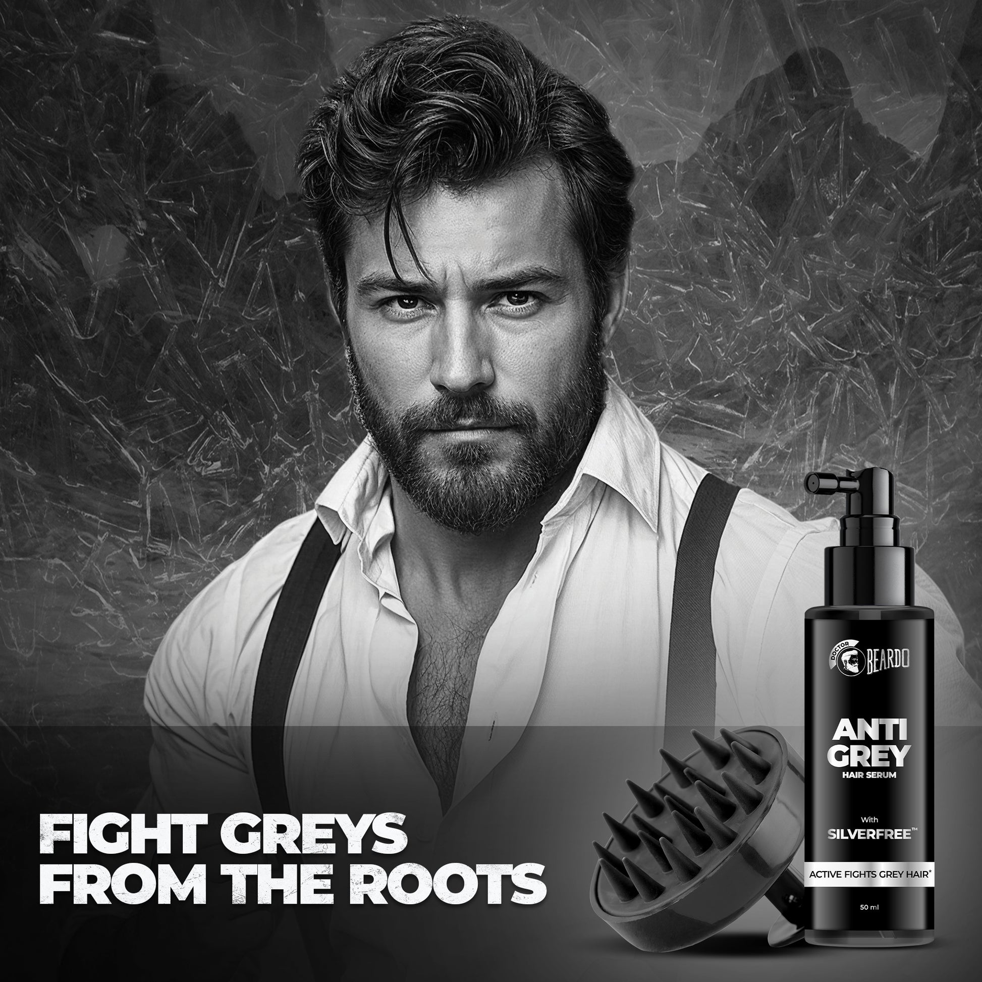 Beardo's Grey Control Kit