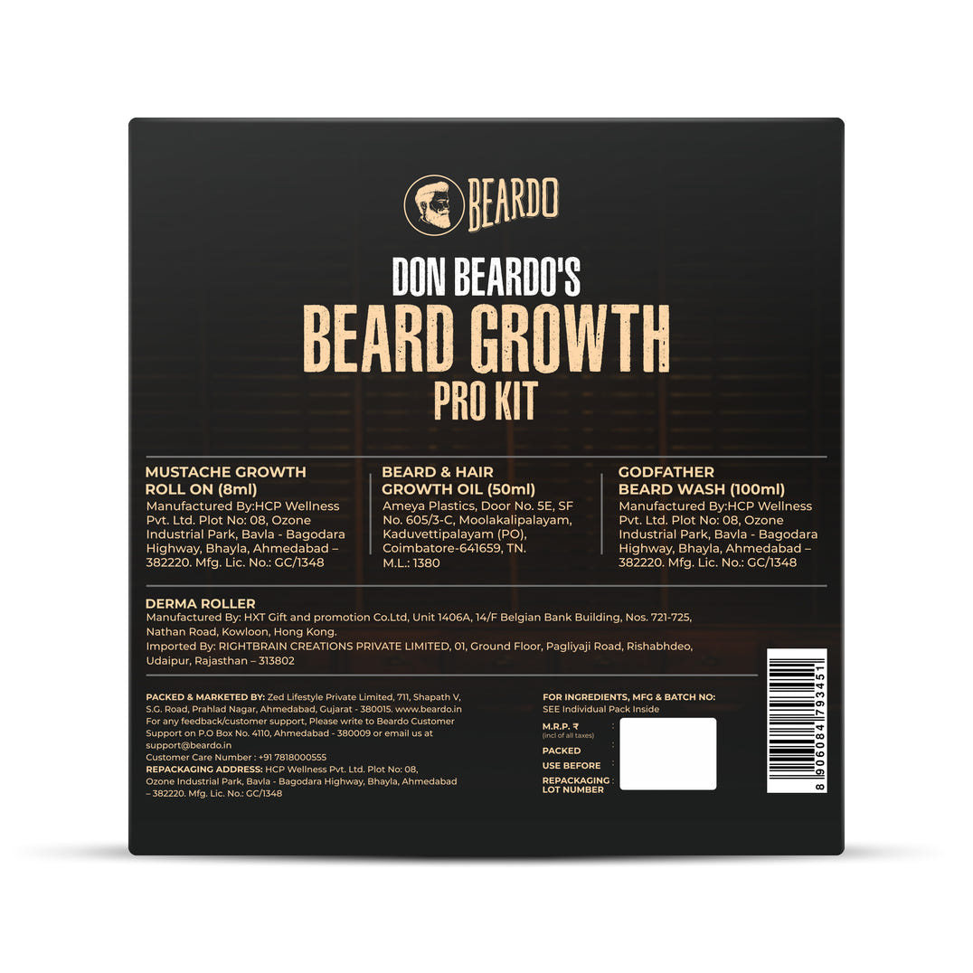 Don Beardo's Beard Growth Pro Kit