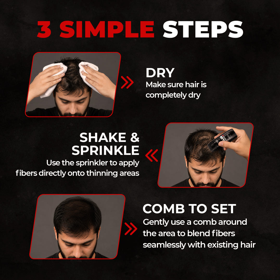 Beardo Hair Building Fiber