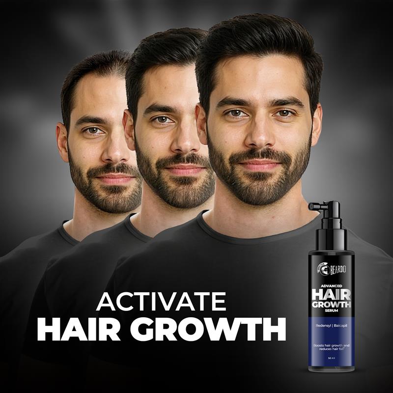 Beardo Advanced Hair Growth Serum – key ingredients and benefits