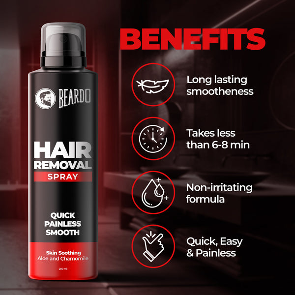 Beardo Hair Removal Spray For Men Beardo India