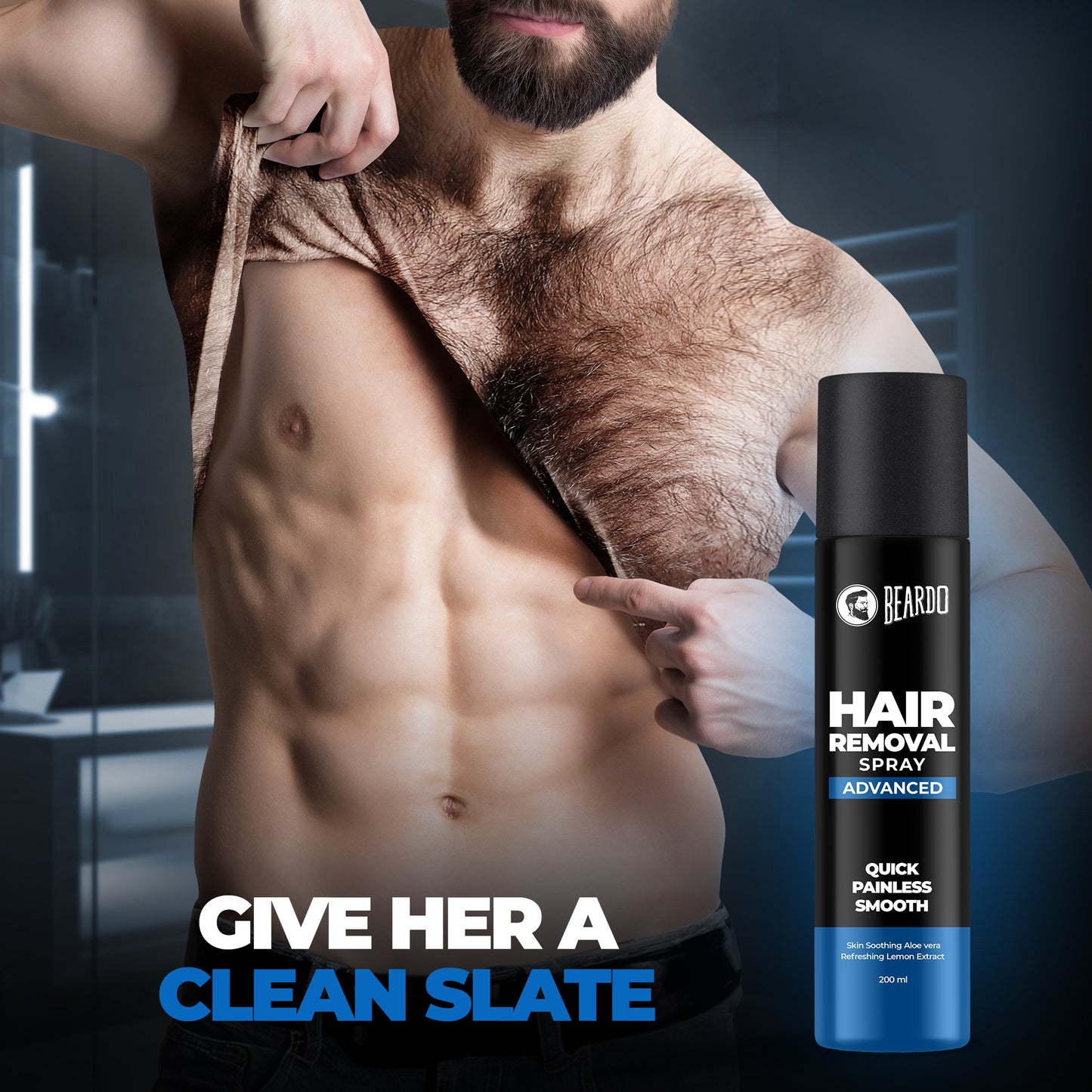 Beardo Hair Removal Spray Advanced (200ml)