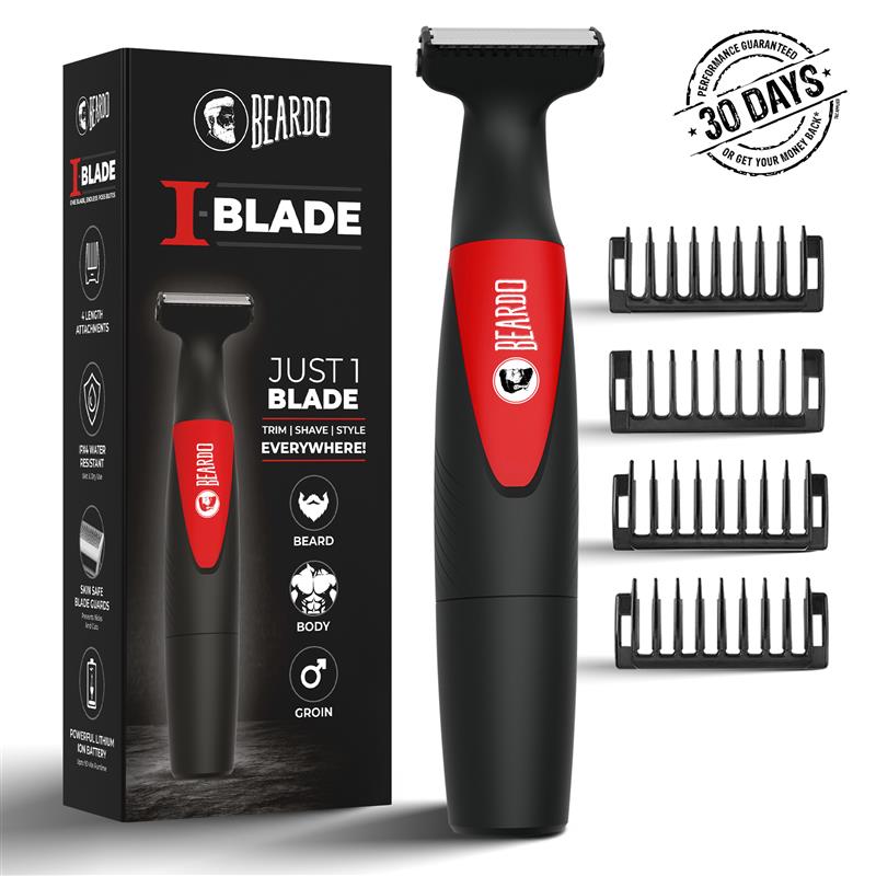 Beardo I-Blade Trimmer – beard and body trimmer for men