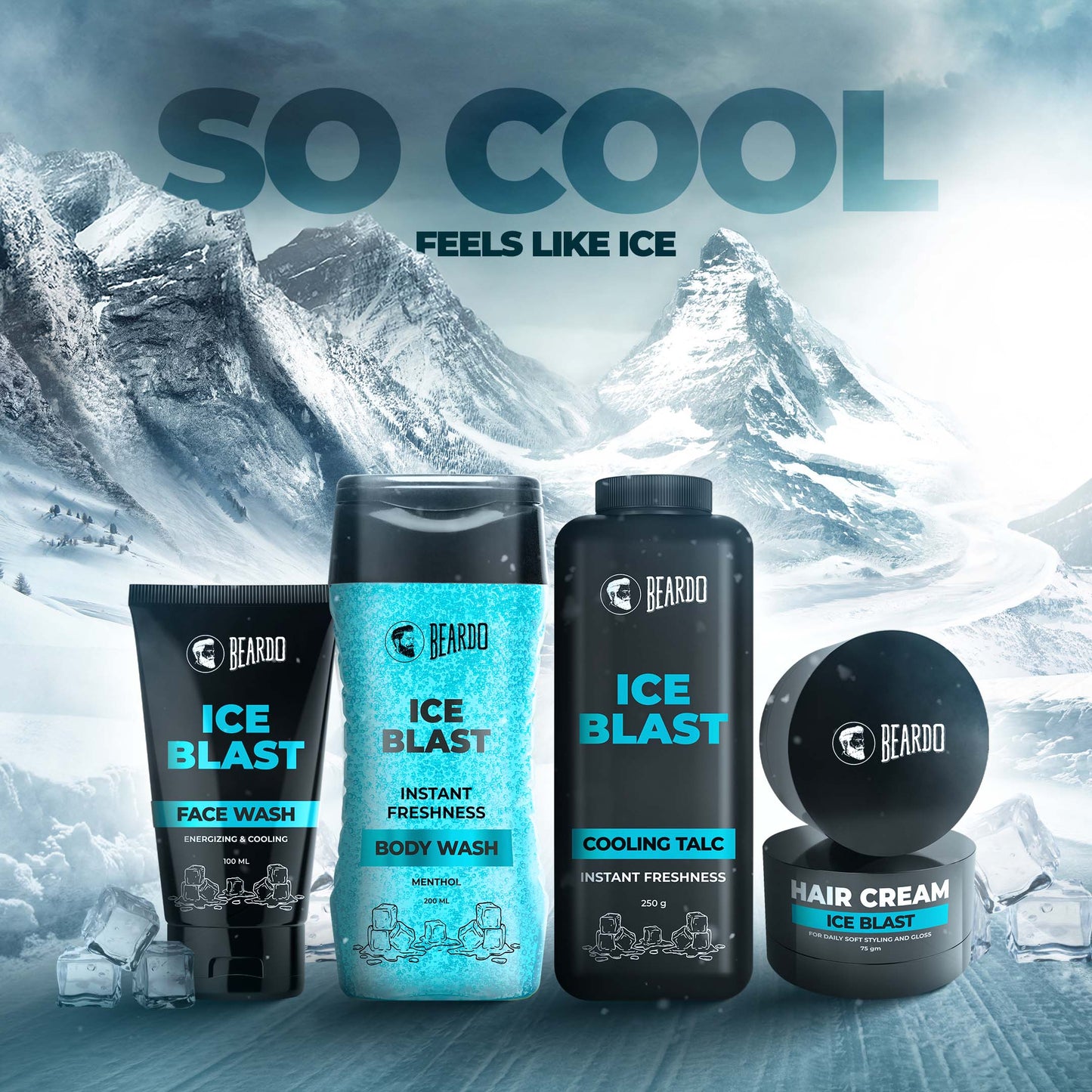 Beardo Ice Blast Trio