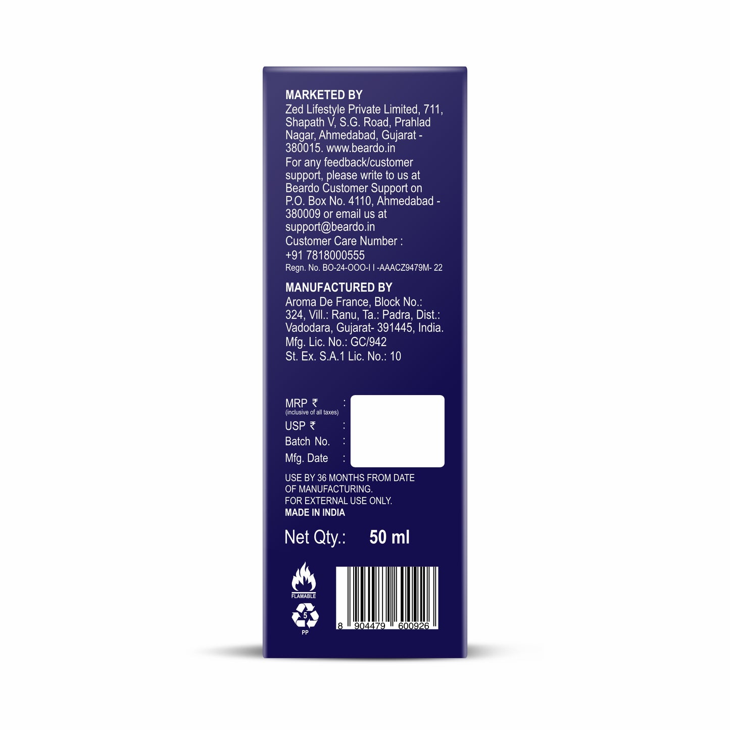 Beardo LSD Perfume EDP (50ml)