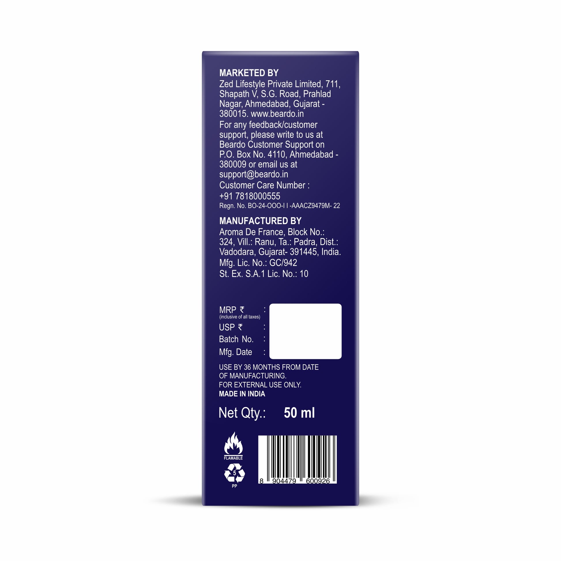 Beardo LSD Perfume EDP (50ml)