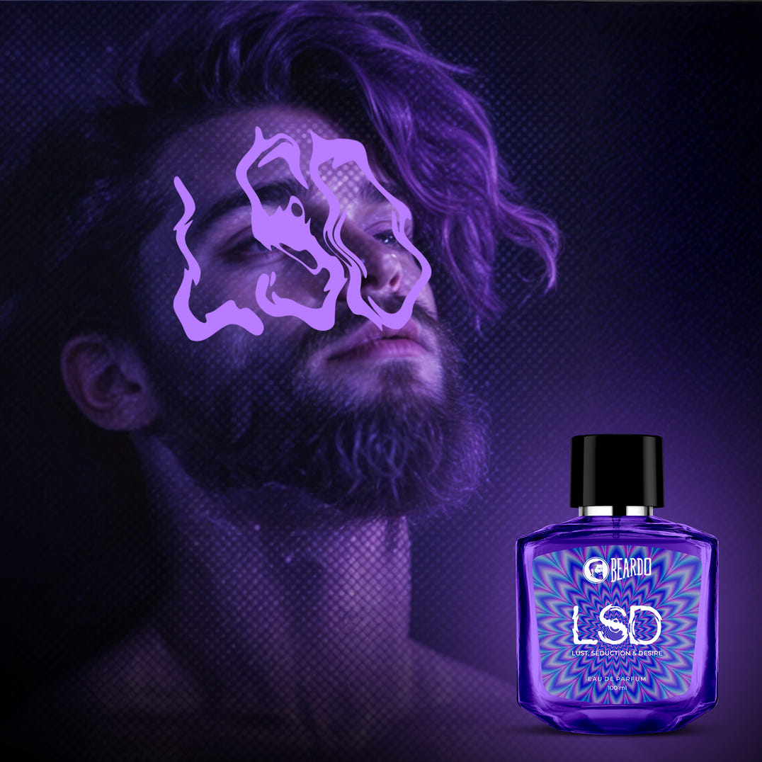 Beardo Hollywood Icon Perfumes Combo (100mlx3) – formula and texture close-up
