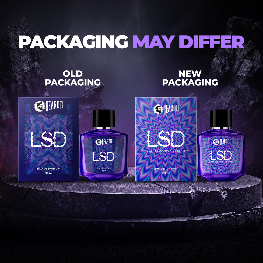 Beardo LSD Perfume EDP 100ml & 50ml Combo – grooming results and lifestyle