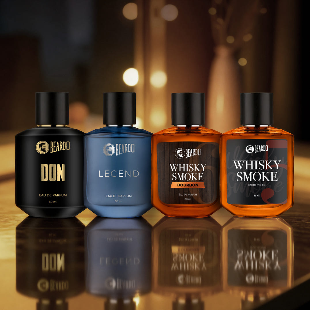 Beardo Best Day Perfumes Combo (50ml x 4) – long-lasting perfume EDP for men