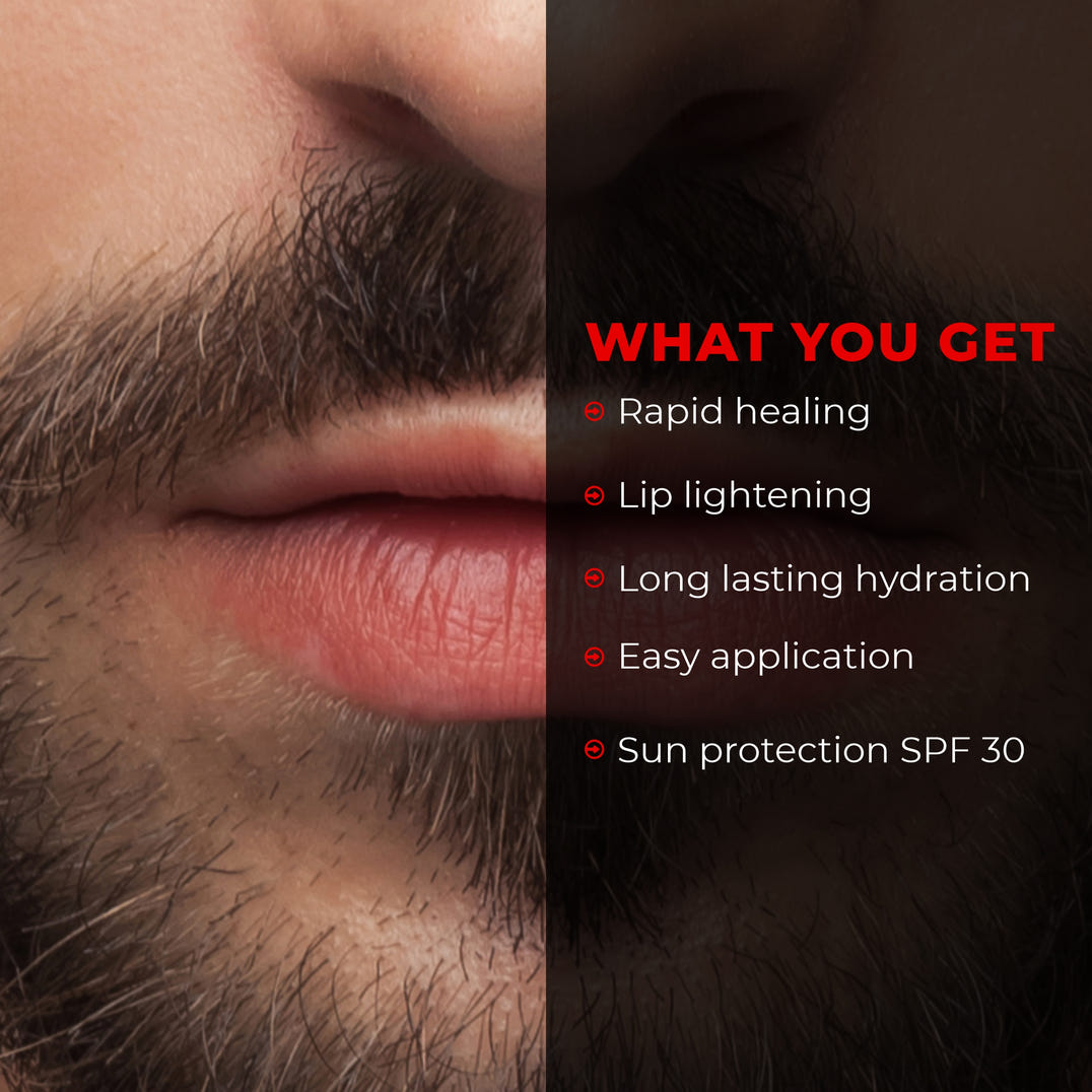 Beardo Lip Lightener For Men (7g) – how to use