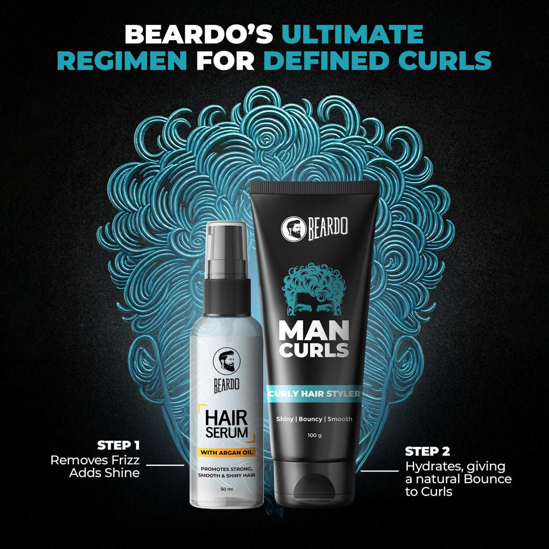 Beardo Man Curls Combo – grooming results and lifestyle