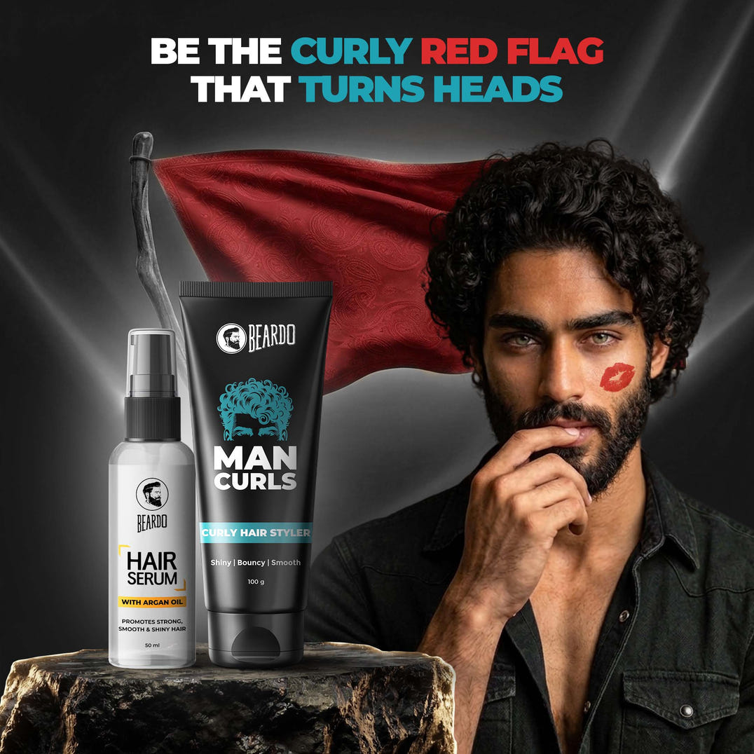 Beardo Man Curls Combo – grooming results and lifestyle