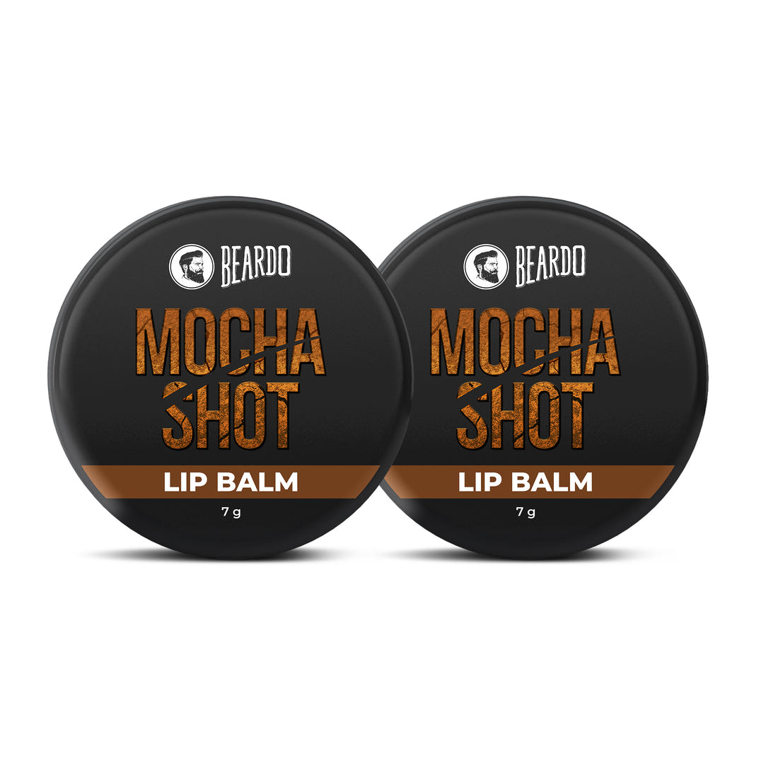 Beardo Mocha Shot Lip Balm – grooming product for men
