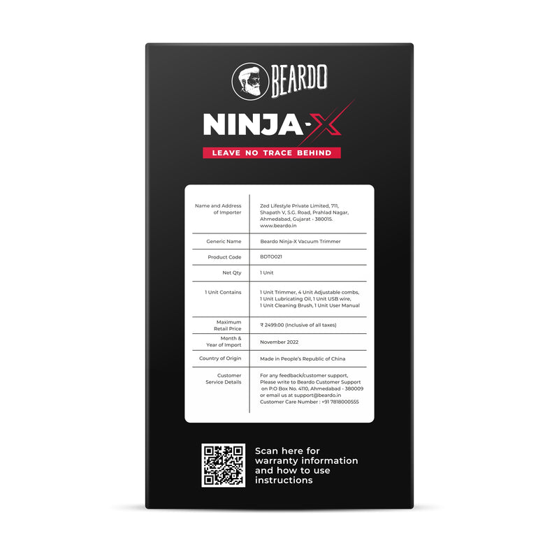 Ninja-X Pro Vacuum Trimmer