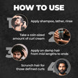 Beardo No-Nonsense Curl Combo – formula and texture close-up